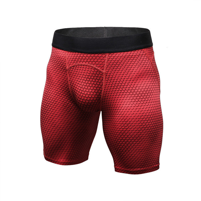 Men's Compression Muscle Gym Shorts null