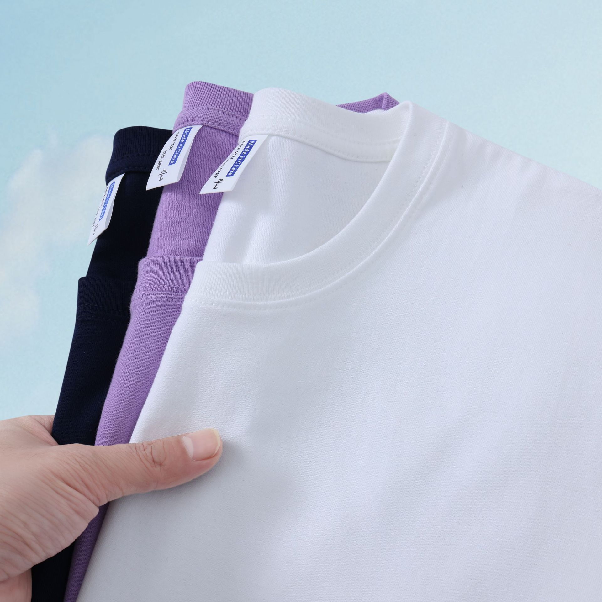 Cotton T-shirt Men's And Women's Loose Work Clothes Short Sleeve Sports Meeting Graduation Season