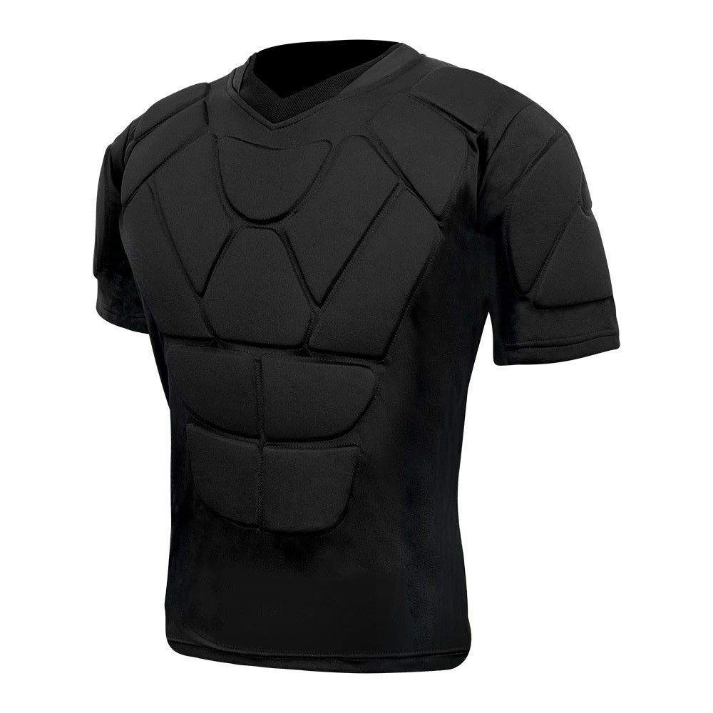 Protective Sweatshirt Chest Protector Sports Short Sleeve Football Ice Hockey Clothing