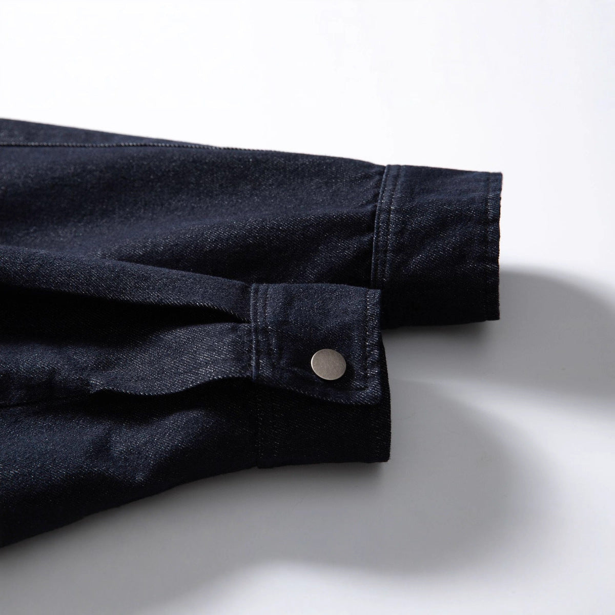 Autumn Leisure Zipper Hooded Denim Jacket Men's And Women's Retro Casual Loose All-matching Washed Jacket