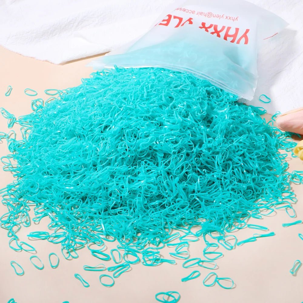 500/1000/2000pcs Girls Colourful Disposable Rubber Band Hair Ties Headband Children Ponytail Holder Bands Kids Hair Accessories 9 500/1000/2000pcs Girls Colourful Disposable Rubber Band Hair Ties Headband Children Ponytail Holder Bands Kids Hair Accessories - shop_name