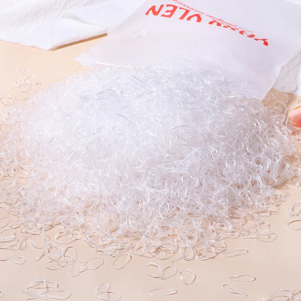 500/1000/2000pcs Girls Colourful Disposable Rubber Band Hair Ties Headband Children Ponytail Holder Bands Kids Hair Accessories 13 500/1000/2000pcs Girls Colourful Disposable Rubber Band Hair Ties Headband Children Ponytail Holder Bands Kids Hair Accessories - shop_name