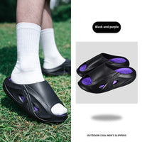 Men's Slippers Home Outdoor Non-slip Deodorant Soft Bottom