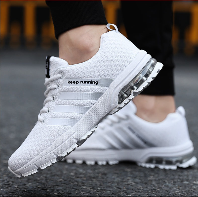 Best selling couple sports shoes breathable mesh outdoor men and women running shoes sports shoes fitness jogging shoes men null