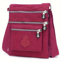 [Women's Small Bag] Women's Casual Lightweight Travel Small Bag - Close-Fitting Coin Purse - Nylon Cloth Small Bag