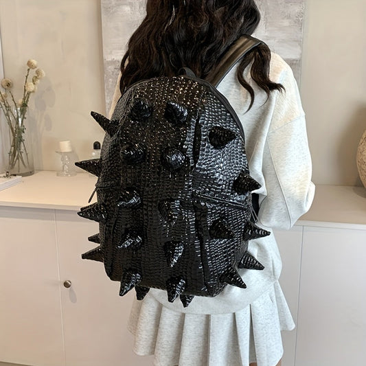 New Niche, Unique, Creative, Versatile, Trendy, Cool, Large Capacity Travel Bag with High-quality Texture, Stylish Appearance, Hedgehog Bag, Stylish And Convenient Backpack, Class Backpack, Ins Backpack, Shoulder Bag, Handbag Dropshipman