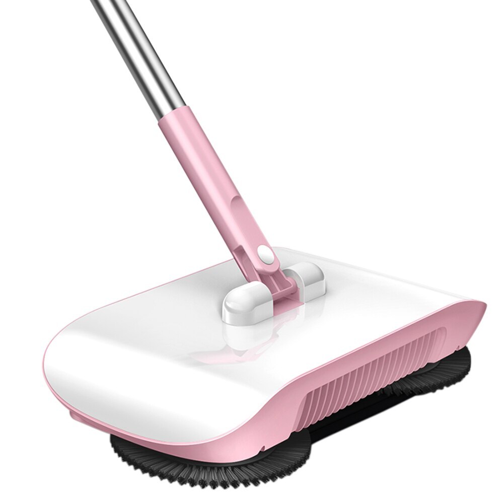 Hand Push Sweeper Household Broom Dustpan Mop Floor All-in-one Machine Gift Mop Sweeper null