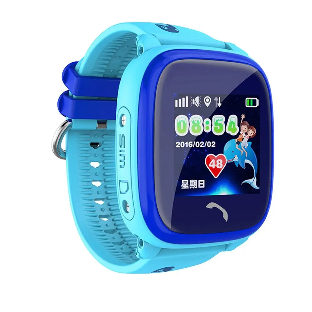 DF25 Children Waterproof Smart Watches Touch Screen Call for Rescue Remote Monitoring and Location Children's Telephone Watches null