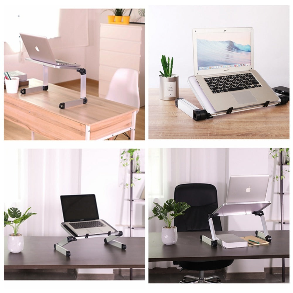 Foldable Laptop Stand Ergonomic Desk Tablet Holder null