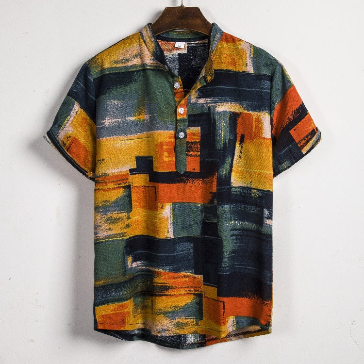 Men's Bamboo And Linen Shirt