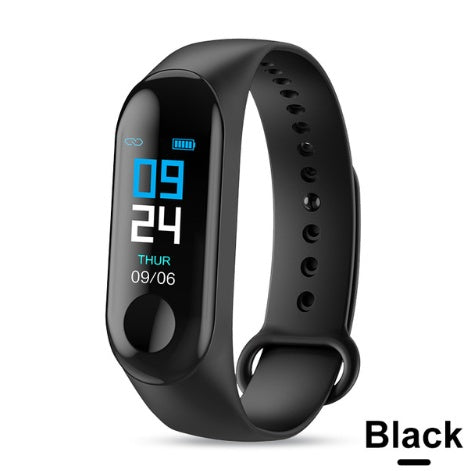 Compatible With , Smart Bracelet Heart Rate And Blood Pressure Exercise Meter Step Information Push Smart Reminder Color Bracelet null