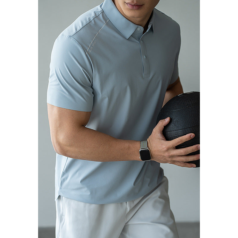 Men's Sports Business Casual Short-sleeved Top
