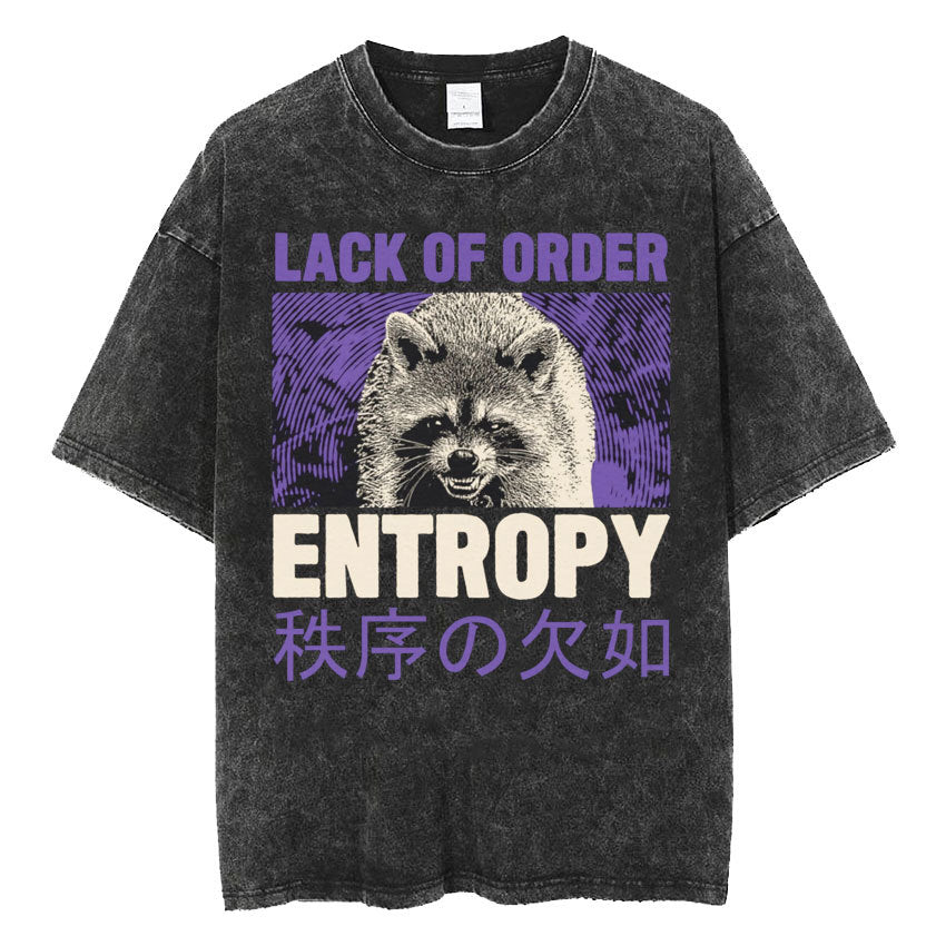 Fashion Personality Frog Print Men's T-shirt