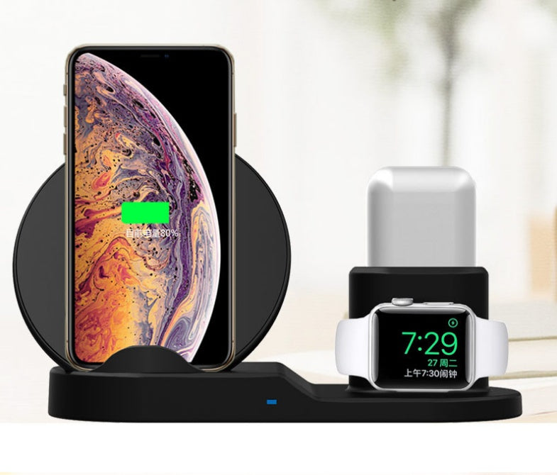 Compatible with Apple , 3-in-1 Wireless Charger null