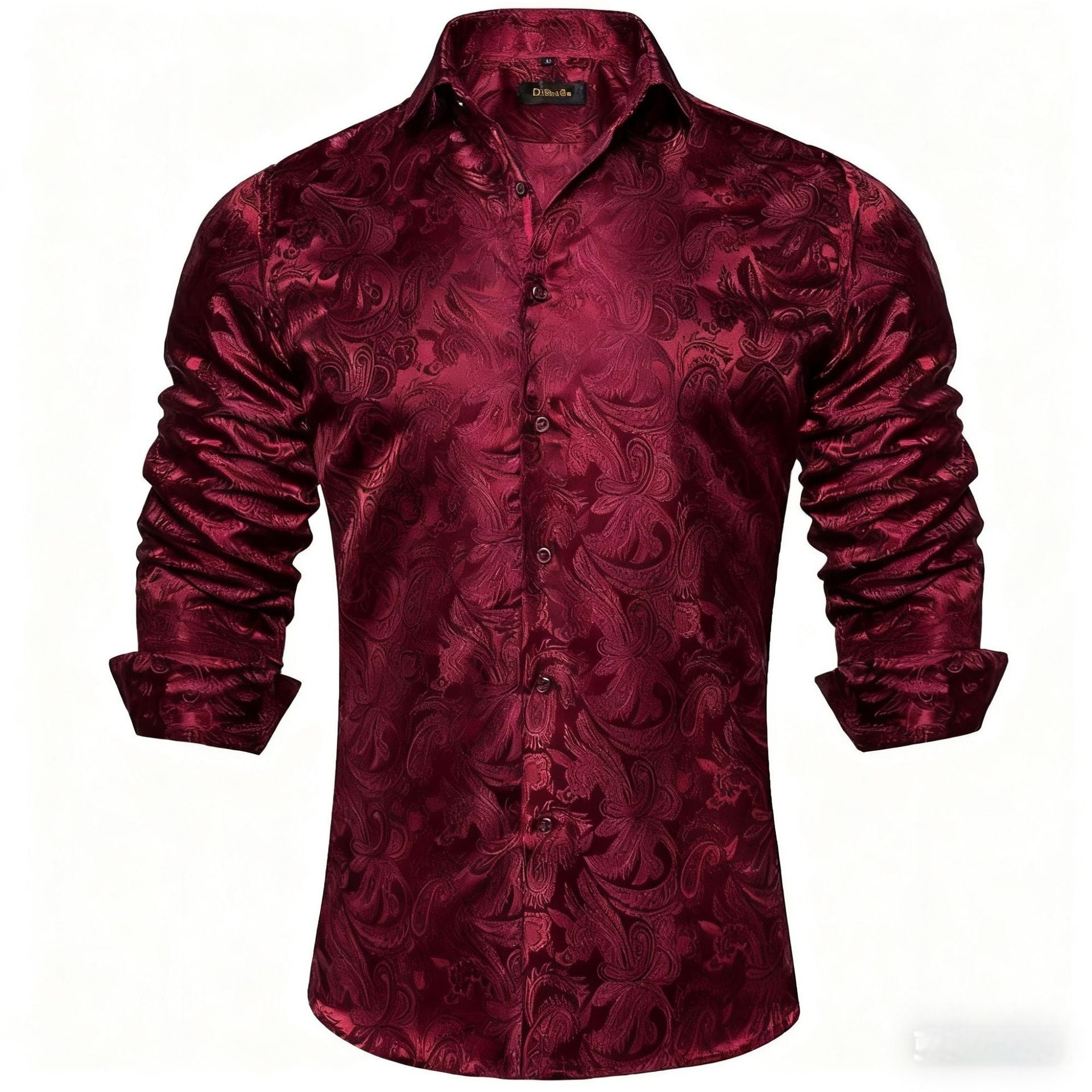 Stylish Lapel, Loose-fitting Casual Sports Button-up Shirt For Men