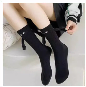 Couple Magnetic Handle Cute Hand Socks Christmas null