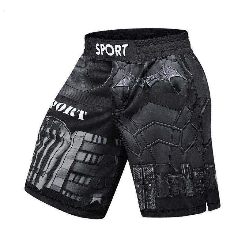 Men's Gym Jiu Jitsu Sanda Shorts null