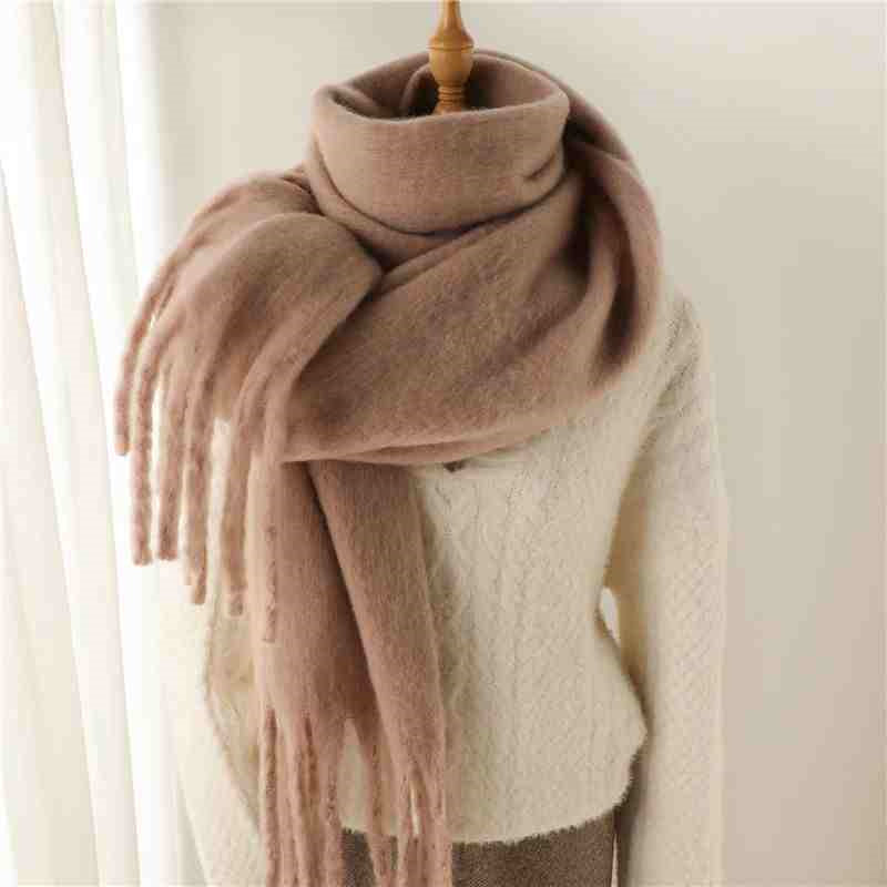 Women's Winter Scarves Cashmere Keep Warm null