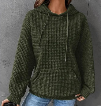 Women's Loose Casual Solid Color Long-sleeved Sweater null