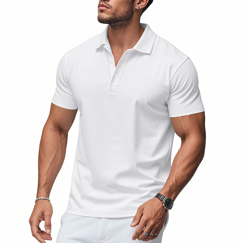 Men's And Women's Golf Casual Business Short Sleeve