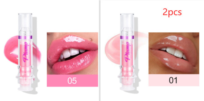 New Tube Lip Rich Lip Color Slightly Spicy Lip Honey Lip Glass Mirror Face Lip Mirror Liquid Lipstick null