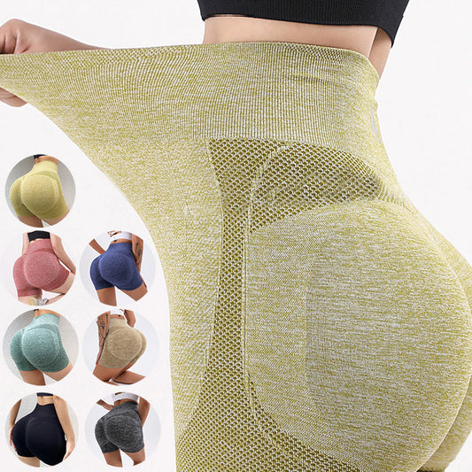 Fitness Yoga Shorts Pants Butt Lifting Seamless Leggings Women Gym null