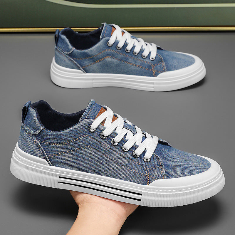 Men's Canvas Shoes Fashion Breathable Casual Sneakers null