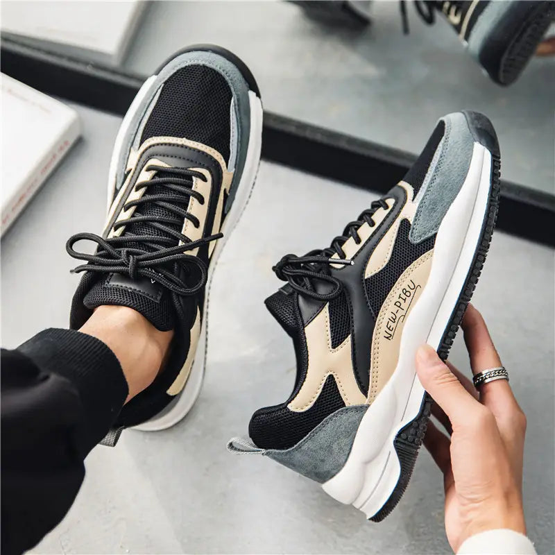 Men’s Fleece Sports Casual Cotton Shoes