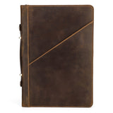 14.2-inch Genuine Leather Protective Case Laptop Handbag