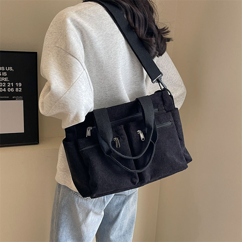 Women's Fashion Casual Simple Messenger Bag null