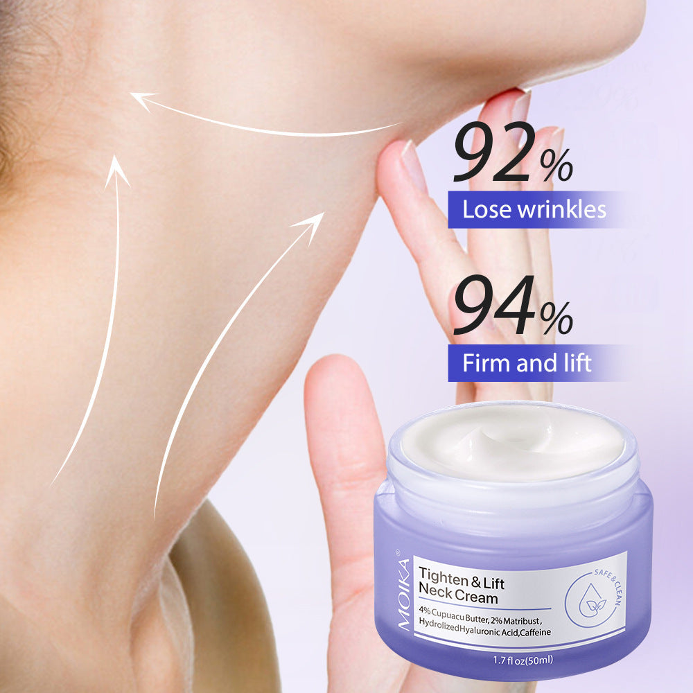 Neck Wrinkle Removal Cream Tightening Firming Fade Fine Lines Anti-Aging Necklines Lifting Shaping Beauty Neck Cream null