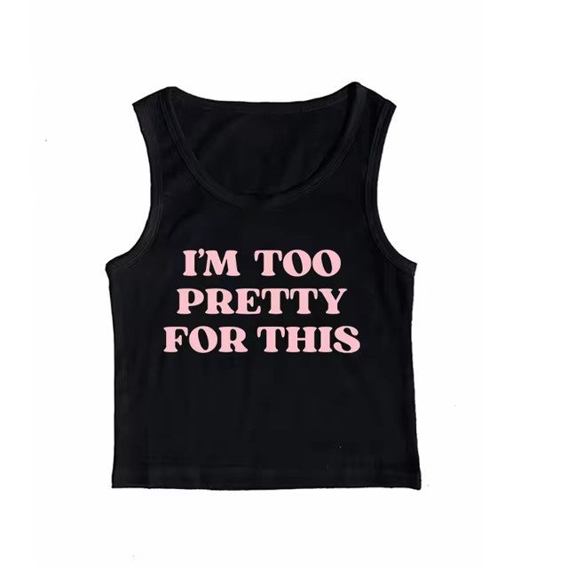 Stylish Slimming Short Casual Womens Top With An Allover Letter Print