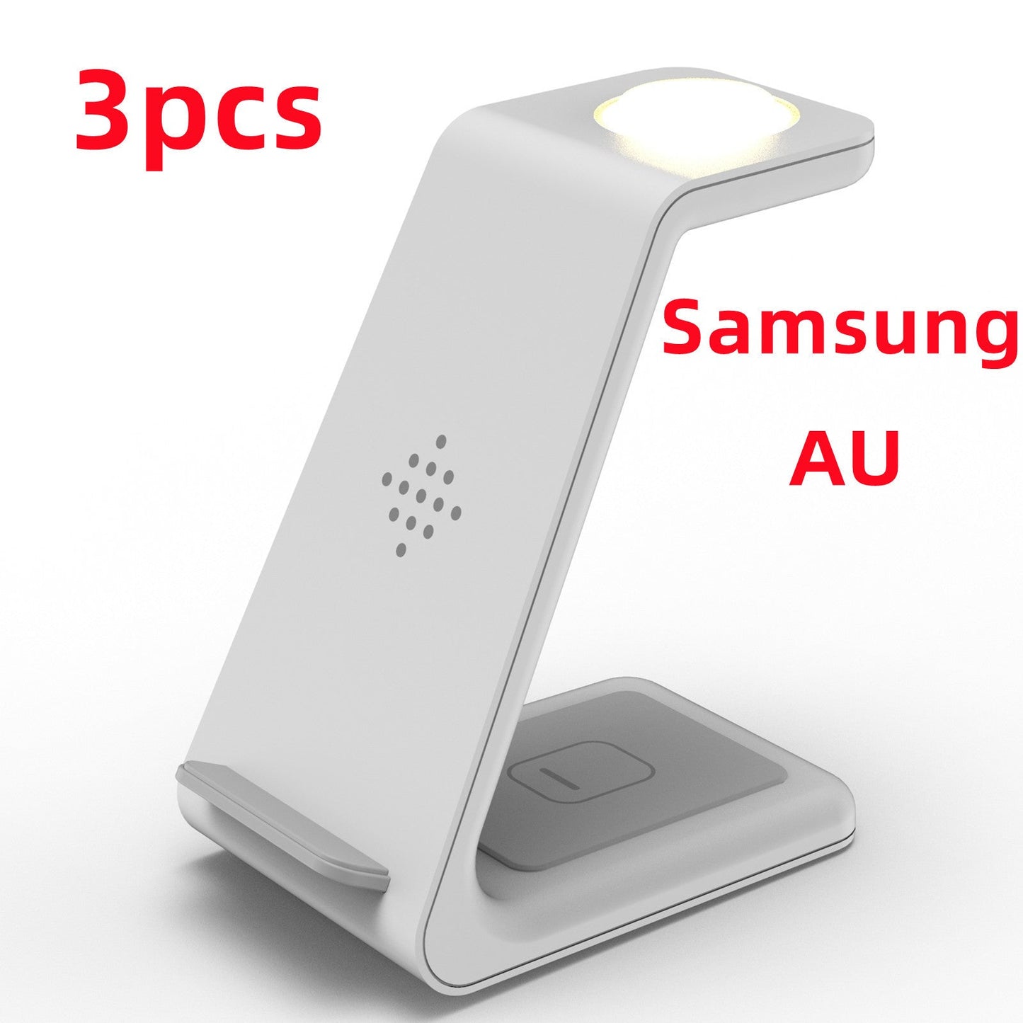 3 In 1 Fast Charging Station Wireless Charger Stand Wireless Quick Charge Dock For Phone Holder null