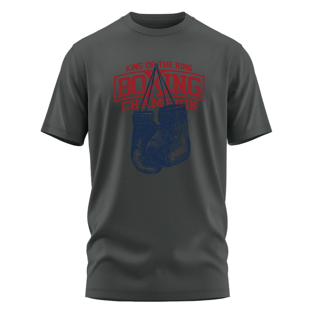 Boxing Printed T-shirt For Men And Women