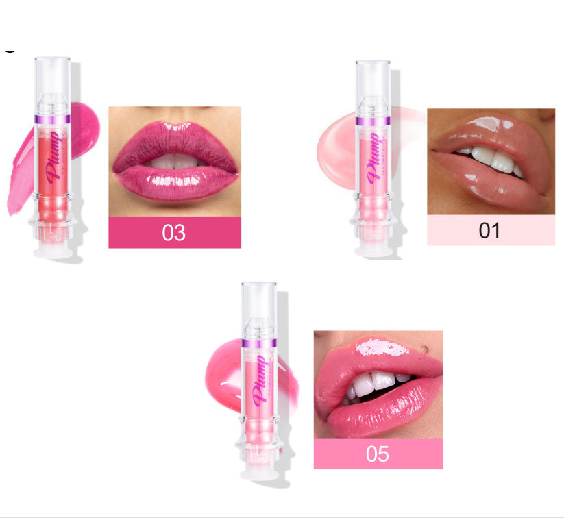 New Tube Lip Rich Lip Color Slightly Spicy Lip Honey Lip Glass Mirror Face Lip Mirror Liquid Lipstick null