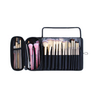 [Makeup Brush Organizer Bag] Large Capacity Makeup Brush Organizer Bag - Multi-Functional Korean Style Portable Cosmetic Pouch for Students
