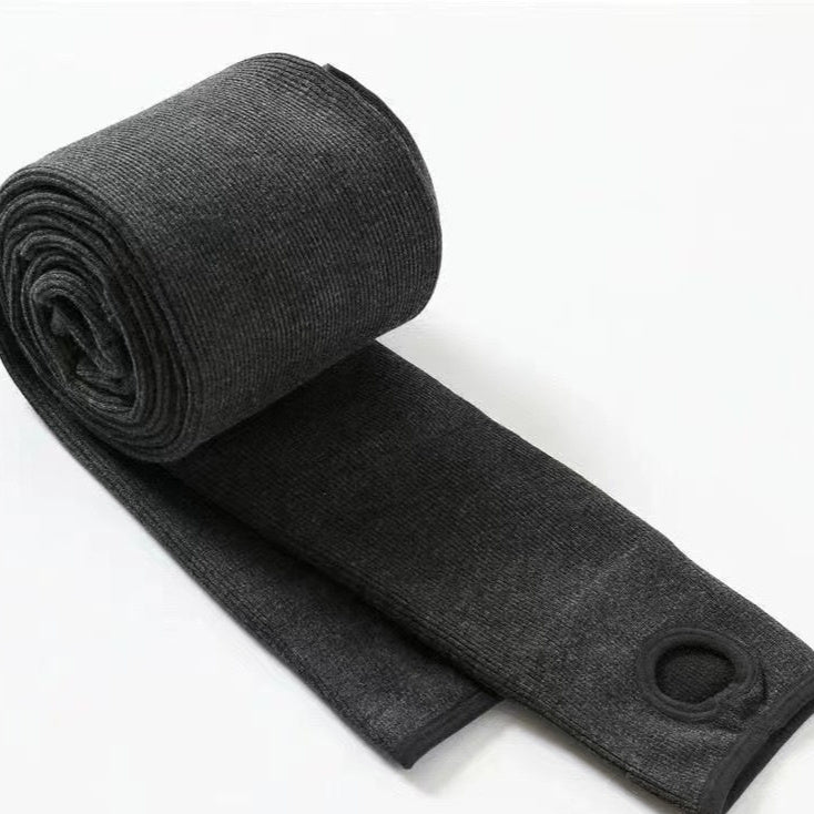 Autumn And Winter Suet Base High Waist Cotton Vertical Stripes Pantyhose