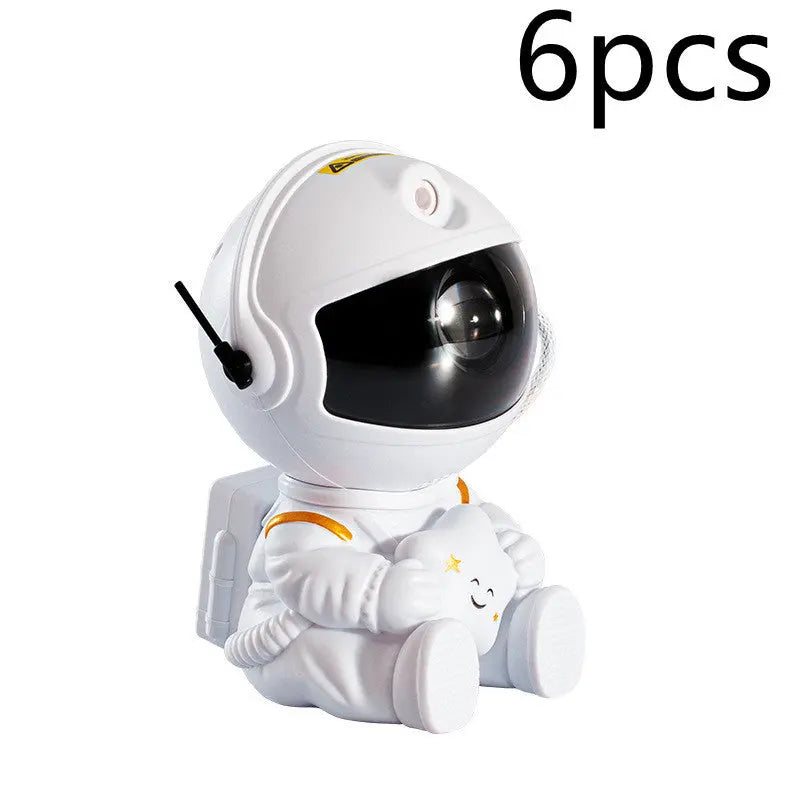 Mini Version Of Astronaut Star Projection Lamp Creative Gift Atmosphere Decorative Lamp Colorful Flowing Starry Night Light null