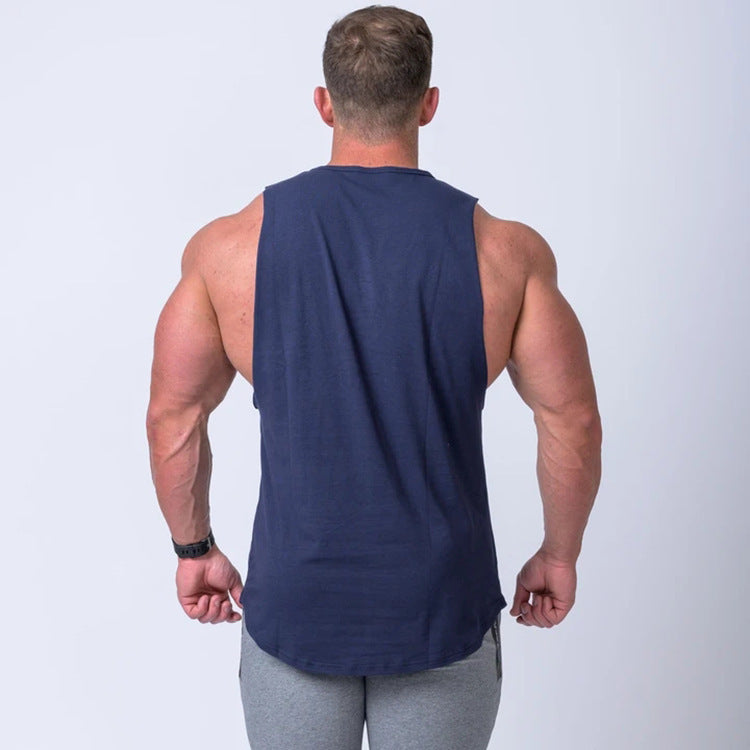 Fitness Vest Equipment Training Clothes Basketball Brothers Sports Sleeveless T-shirt Men null