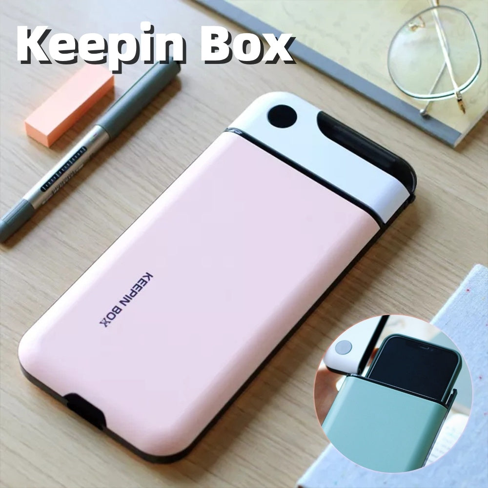 Self Discipline Phone Lock Portable Mobile Phone Lock Box Timer Smartphone Locking Case Safe Timed Lockbox Self-Discipline Keepin Box Limit Cell Phones Use null