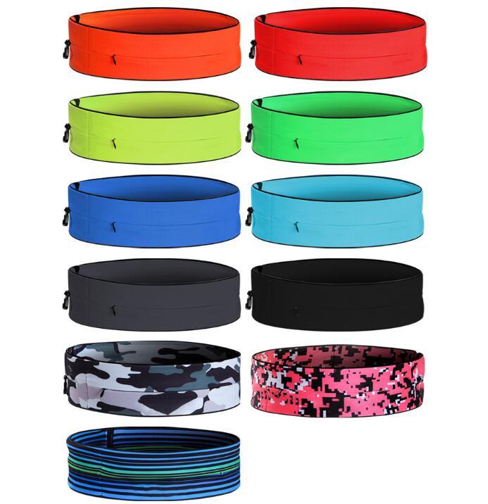 Outdoor Sports Waistband Elastic Mobile Phone Bag Sports Belt Bag null