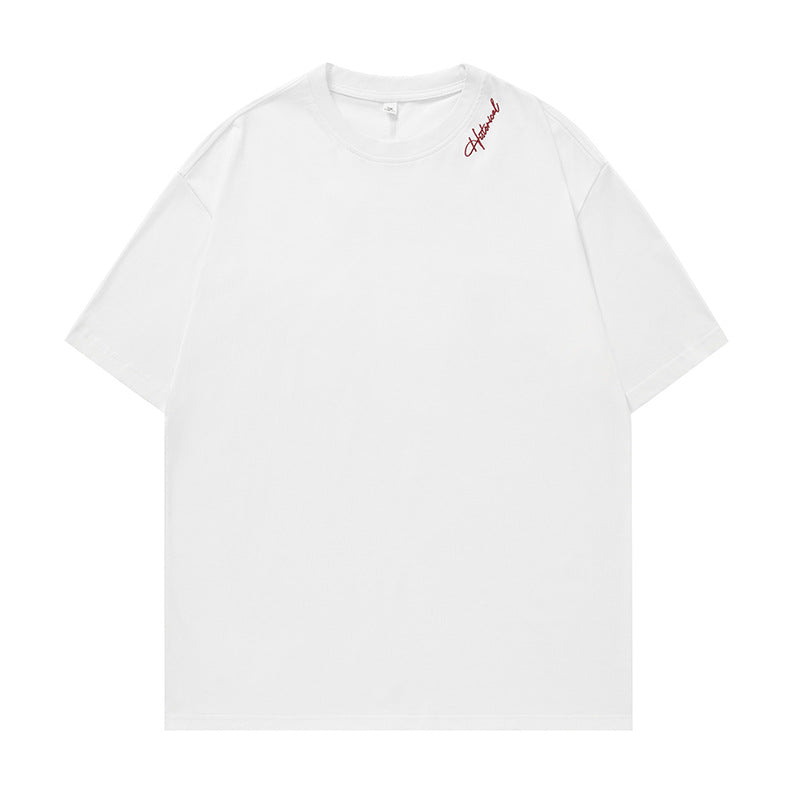 Three-dimensional Patchwork Short-sleeved T-shirt Men's Summer New Loose