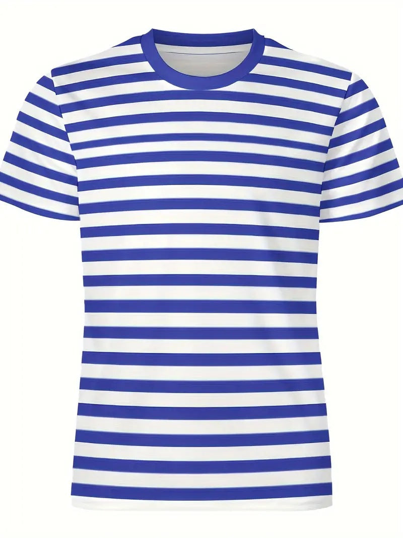 Men's Carnival Fashion Striped T-shirt