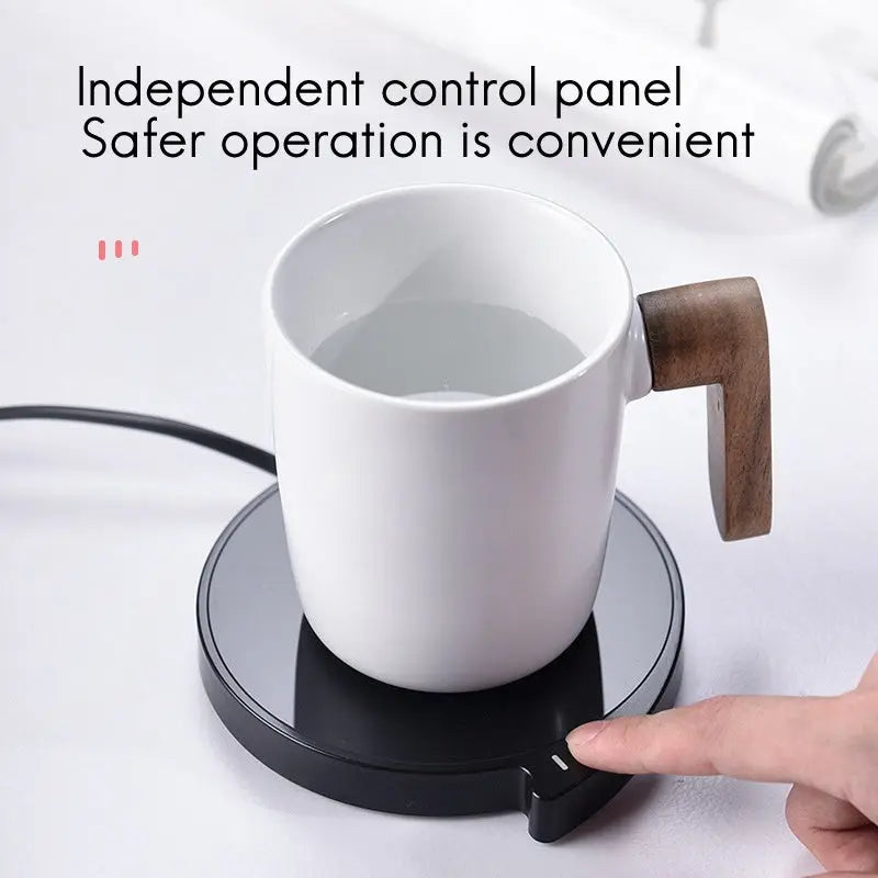 Smart Coffee Mug Cup Warmer For Office Home With Three Temperature Waterproof Thermostatic Heat Cup Pad null