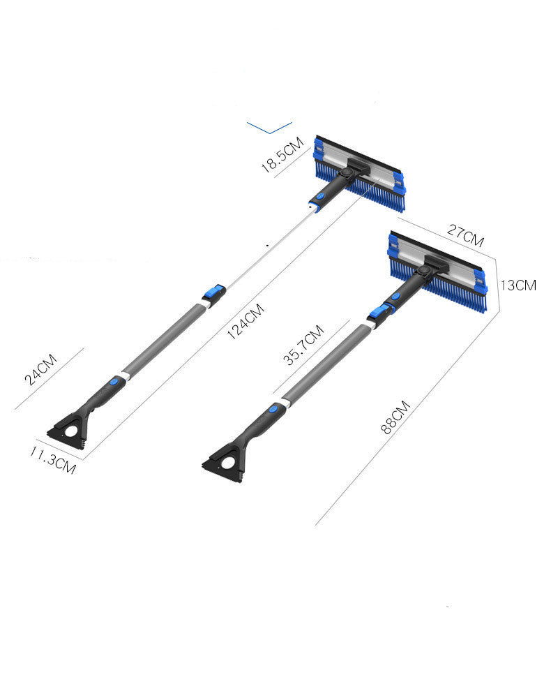 Multifunctional snow removal shovel null