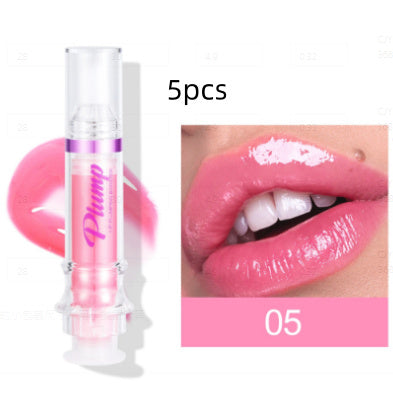 New Tube Lip Rich Lip Color Slightly Spicy Lip Honey Lip Glass Mirror Face Lip Mirror Liquid Lipstick null