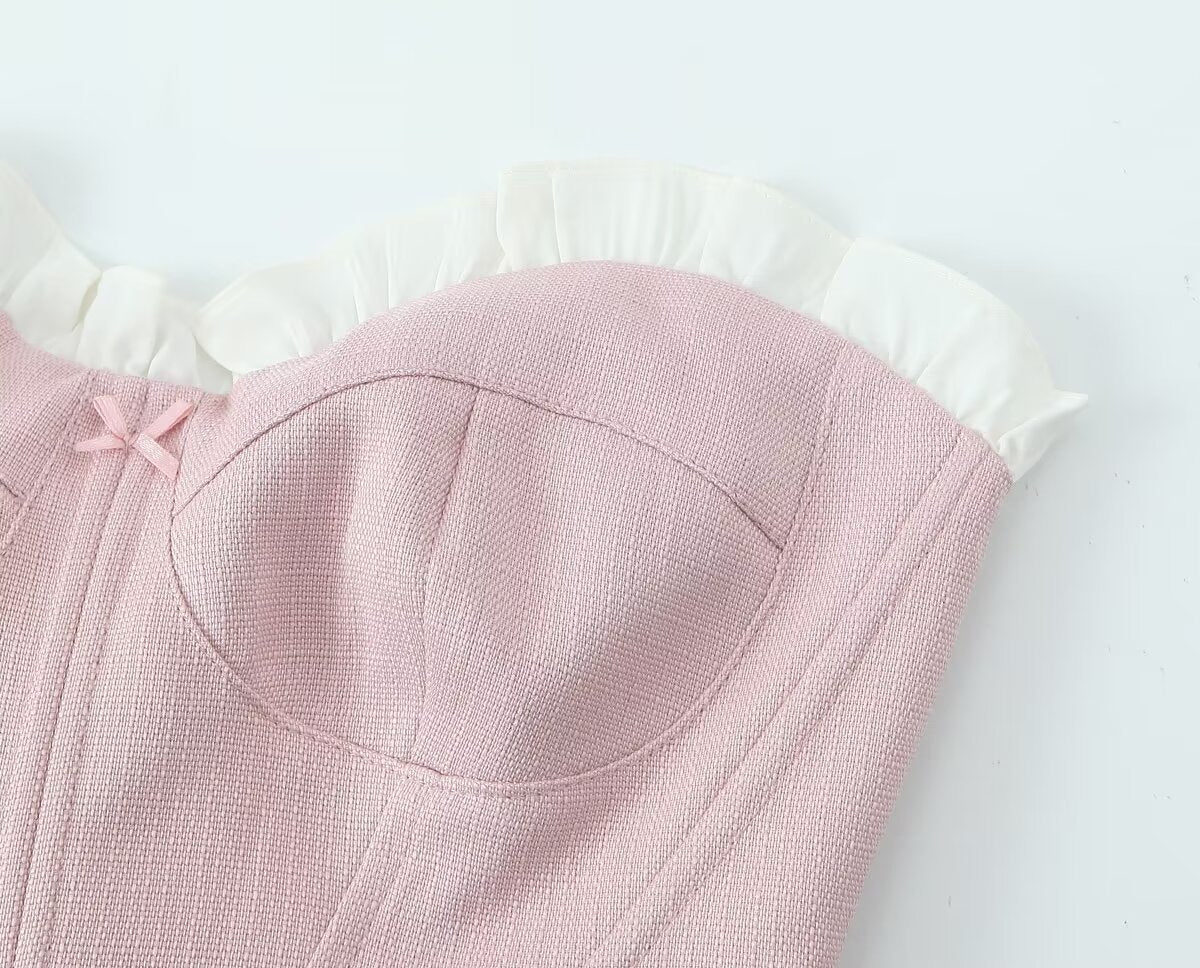 Women's Bandeau Slim-fit Small Top