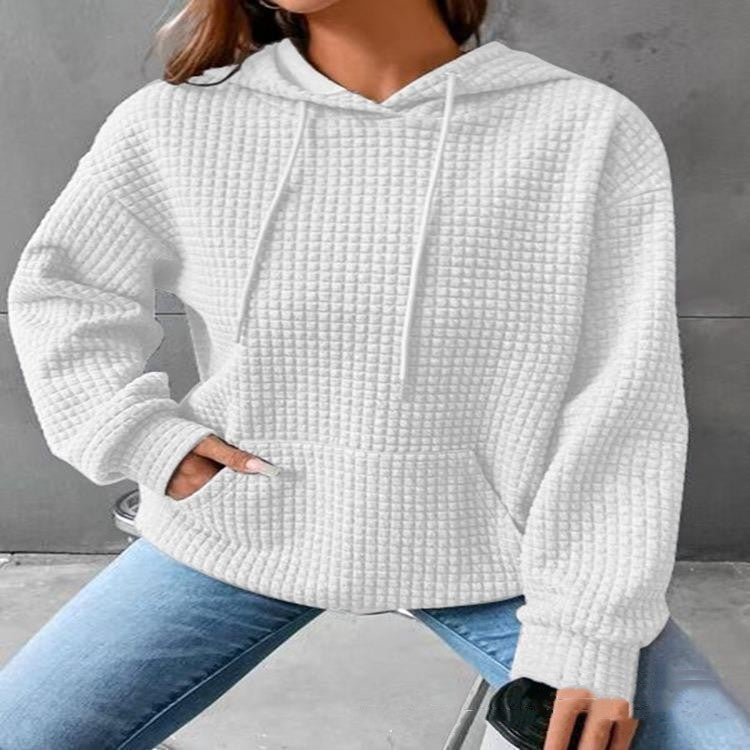 Women's Loose Casual Solid Color Long-sleeved Sweater null