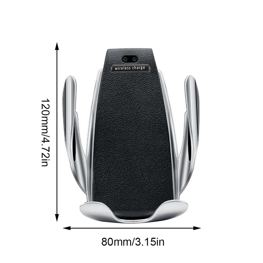 Car Wireless Charger 10W Induction Car Fast Wireless Charging With Car Phone Holder S5 null