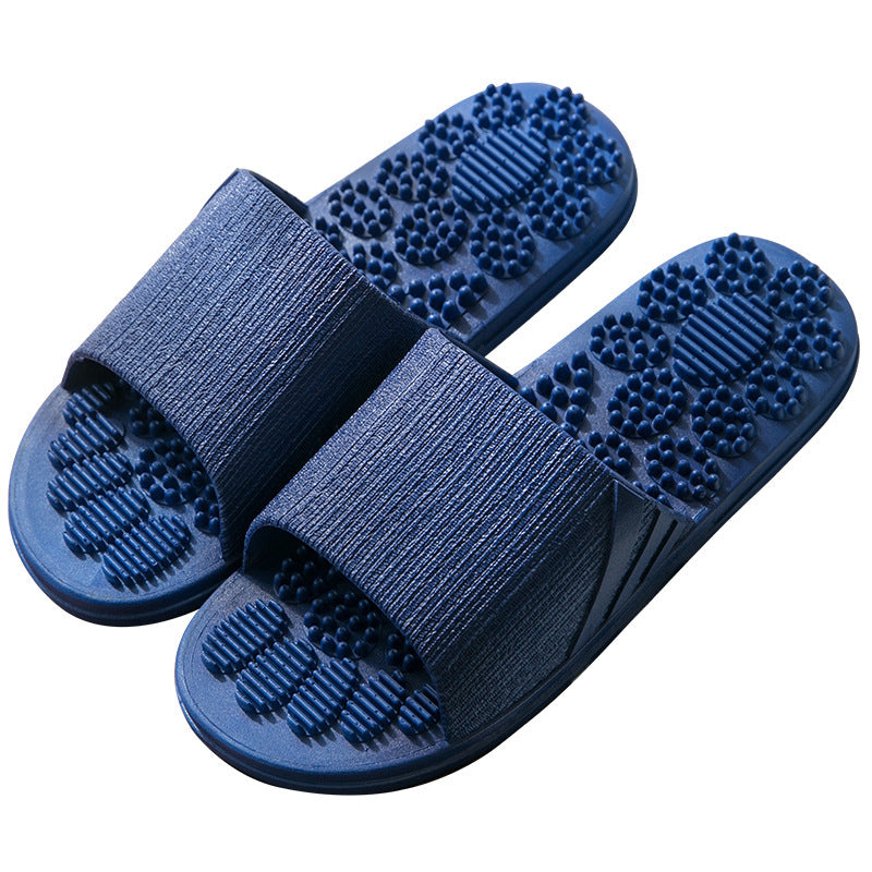 Reflexology Foot Massage Slippers Bath Slippers Tension Relief Acupuncture Feet Massager Household Slipper Foot Health Care null